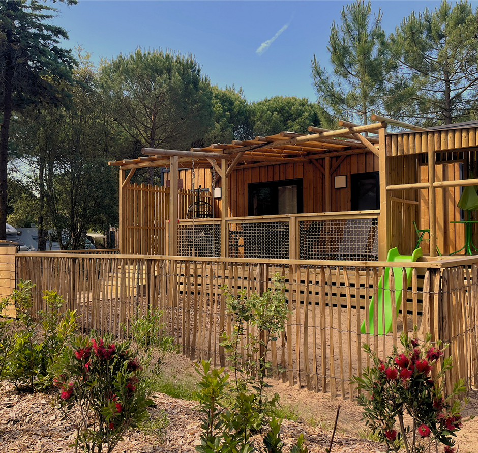Außenansicht des Ferienhauses Family 6 Personen Premium