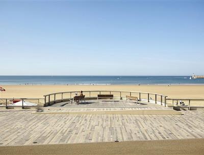 Sables d'Olonne in der Nähe von Camping Les Sirènes 3 Sterne in St. Jean de Monts in der Vendée