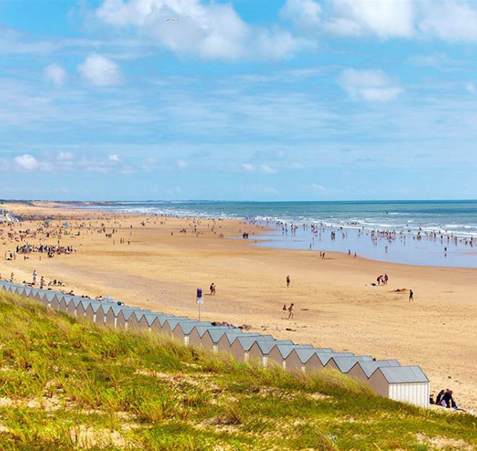 St Gilles Croix wenige Kilometer vom 3-Sterne-Campingplatz Les Sirènes in Saint Jean de Monts in der Vendée entfernt 