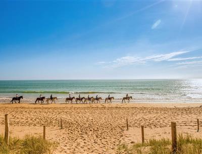 Verschiedene Aktivitäten in der Natur rund um den 3-Sterne-Campingplatz Les Sirènes