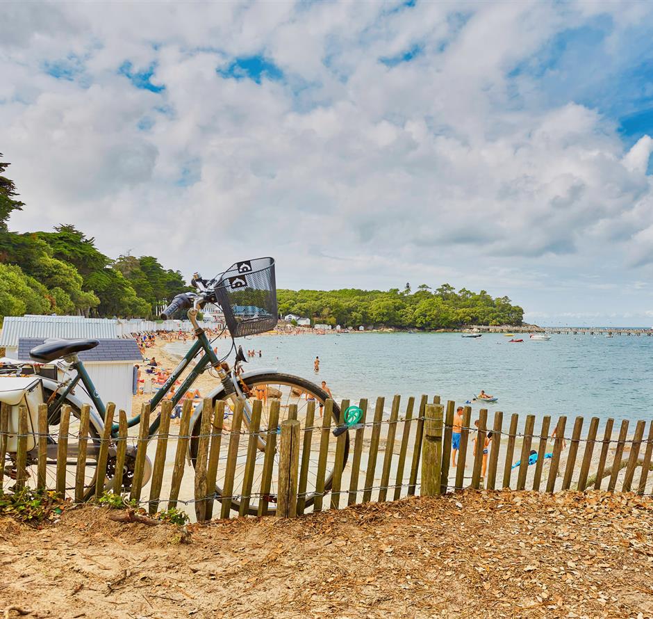Radwege in Saint Jean de Monts in der Vendée in der Nähe des 3-Sterne-Campingplatzes Les Sirènes 