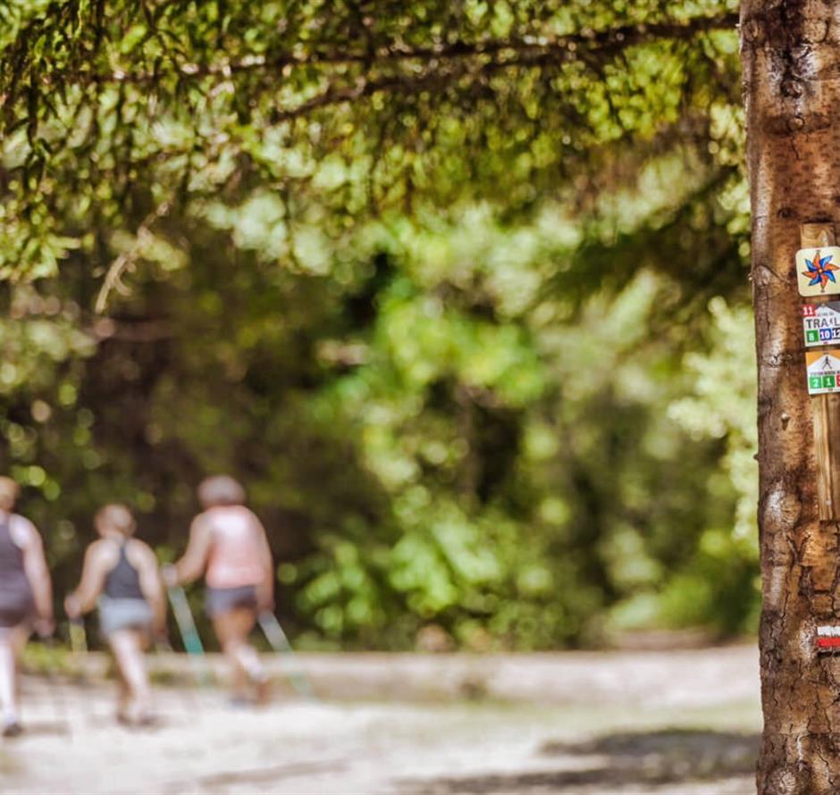 Nordic-Walking-Route Saint-Jean-de-Monts in der Vendée in der Nähe des 3-Sterne-Campingplatzes Les Sirènes 