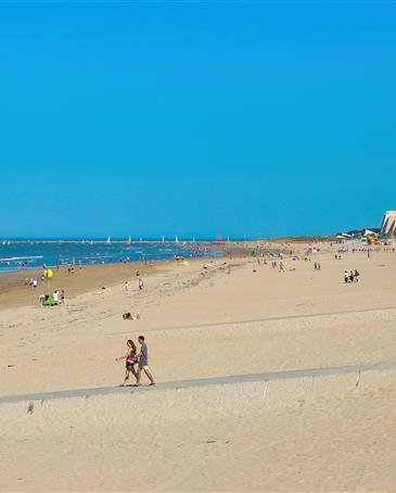 Strand der Demoiselles Saint-Jean-de-Monts in der Vendée - CAMPING**** Les Sirènes