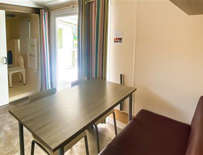 Wohnzimmer des Cottage 4 Personen 2 Schlafzimmer PMR