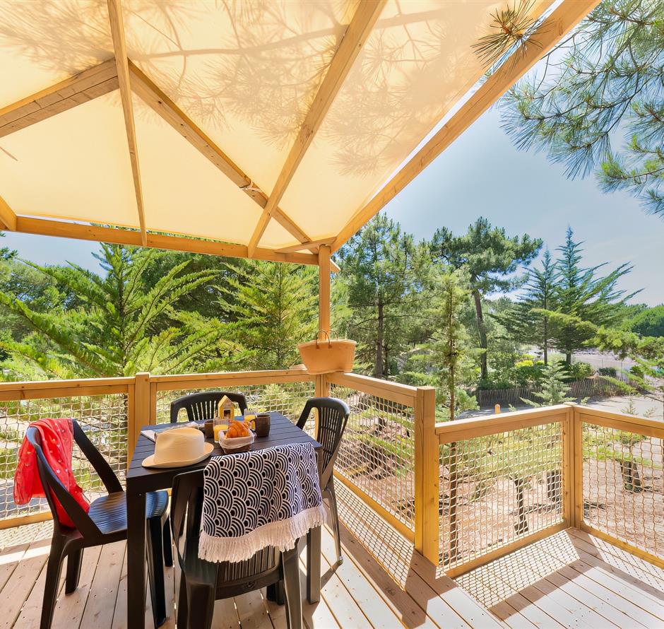Cottage Terrasse 2 Pers. 4 Blumen 
