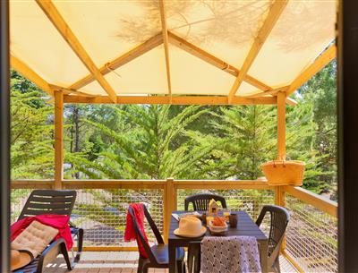 Cottage Terrasse 2 Pers. 4 Blumen