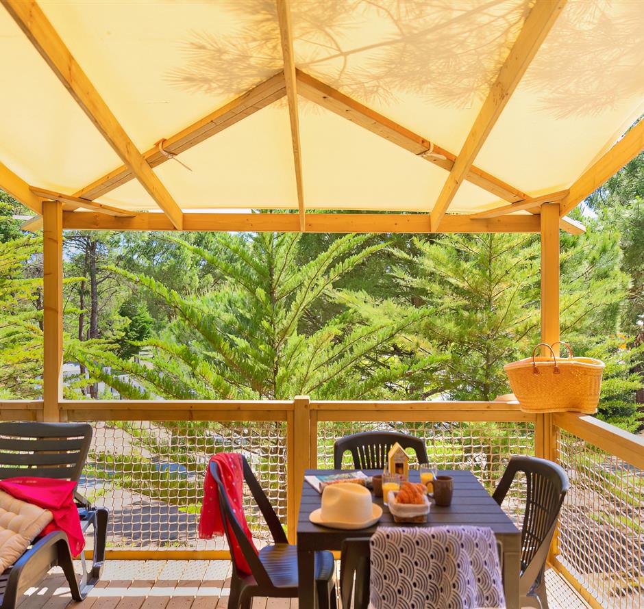 Cottage Terrasse 2 Pers. 4 Blumen 