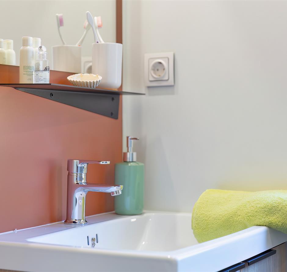 Cottage Badezimmer 2 Pers. 4 Blumen 