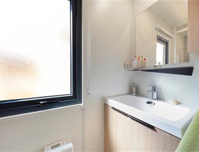 Badezimmer des Cottage 6 Personen 3 Blumen