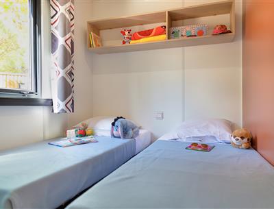 Schlafzimmer des Cottage 6 Personen 3 Blumen
