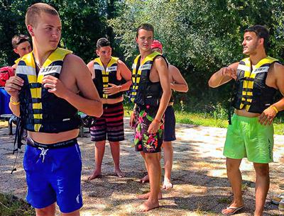 Jugendclub am Strand von Saint-Jean-de-Monts