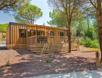 Außenansicht Cottage 6 Personen 3 Schlafzimmer 4 Blumen