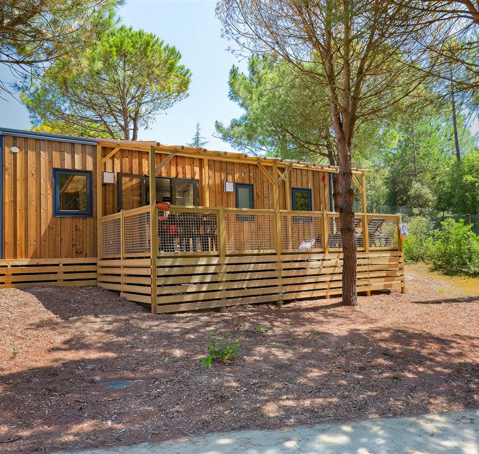 Außenansicht Cottage 6 Personen 3 Schlafzimmer 4 Blumen 