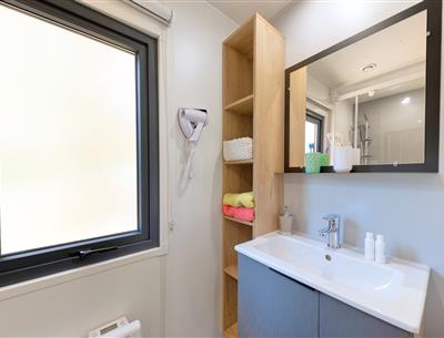 Cottage Badezimmer 6 Personen 3 Schlafzimmer 4 Blumen