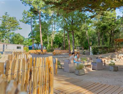 Frühstücksservice auf dem Campingplatz Les Sirènes