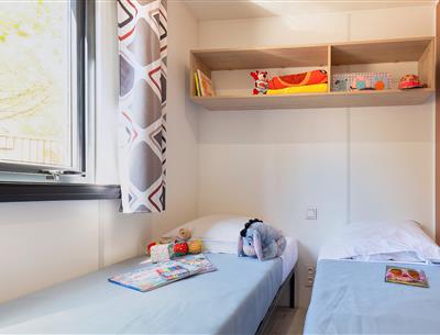 Wohnzimmer des Cottage 6 Personen 3 Blumen