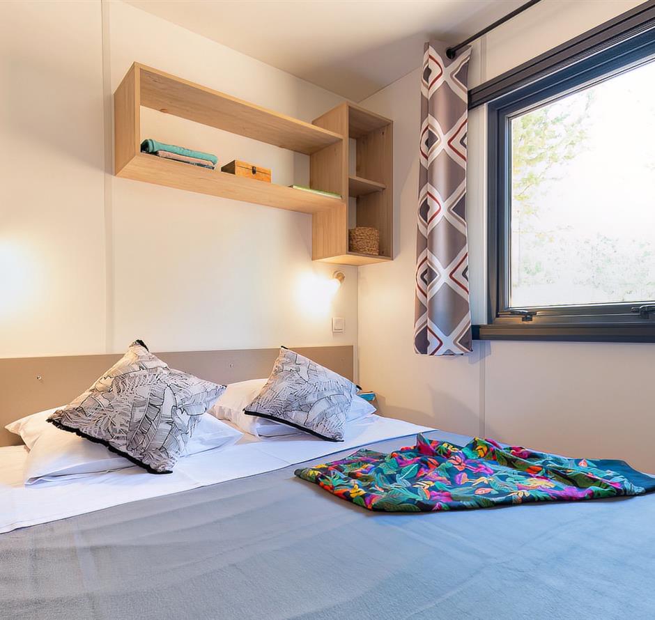 Wohnzimmer des Cottage 6 Personen 3 Blumen 
