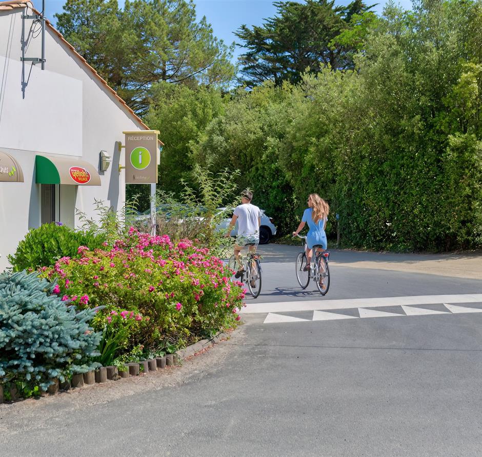 Umweltbewusster Campingplatz, 3-Sterne-Campingplatz Les Sirènes in Saint Jean de Monts in der Vendée 