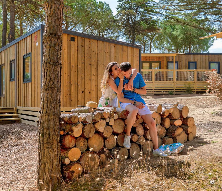 Unterkunft auf dem Campingplatz Les Sirènes *** - CAMPING**** Les Sirènes