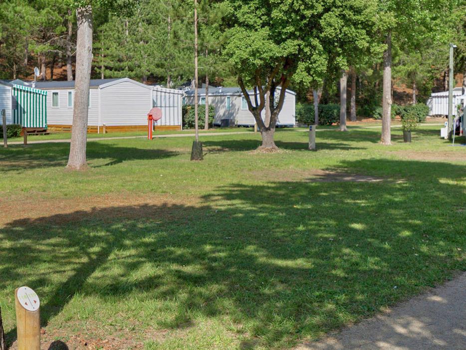 Kahle Stellplätze ohne Strom auf dem Campingplatz Les Sirènes in Saint-Jean-de-Monts - CAMPING**** Les Sirènes
