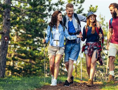 Wandern Sie in der Nähe des 3-Sterne-Campingplatzes Les Sirènes in Saint-Jean-de-Monts