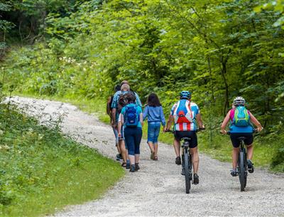 Radwege in Saint Jean de Monts in der Vendée in der Nähe des 3-Sterne-Campingplatzes Les Sirènes