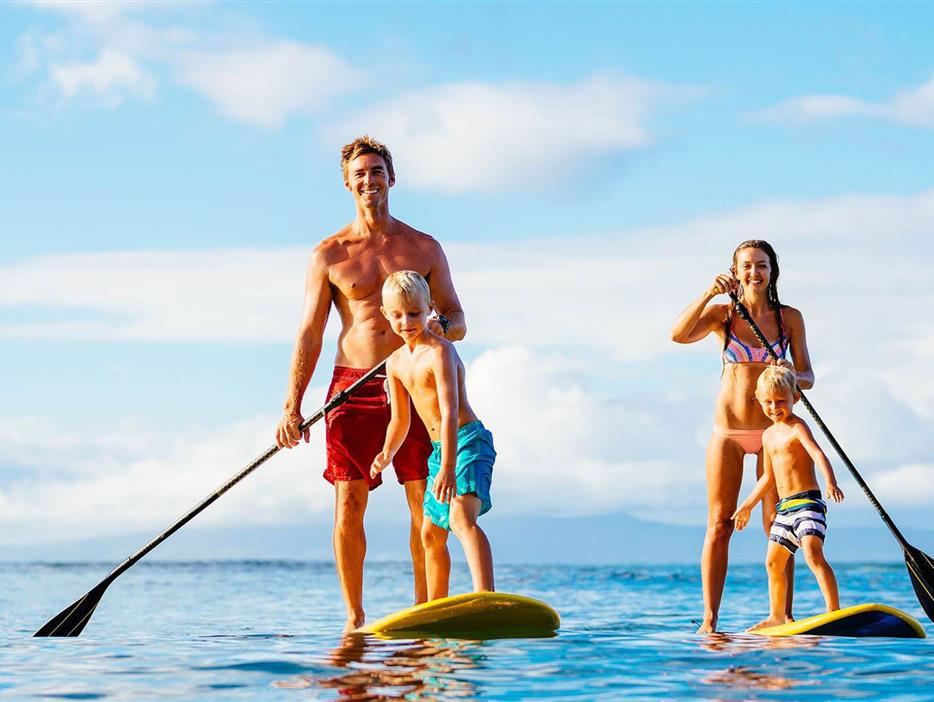 Kajak und Paddel in der Nähe des 3-Sterne-Campingplatzes Les Sirènes - CAMPING**** Les Sirènes
