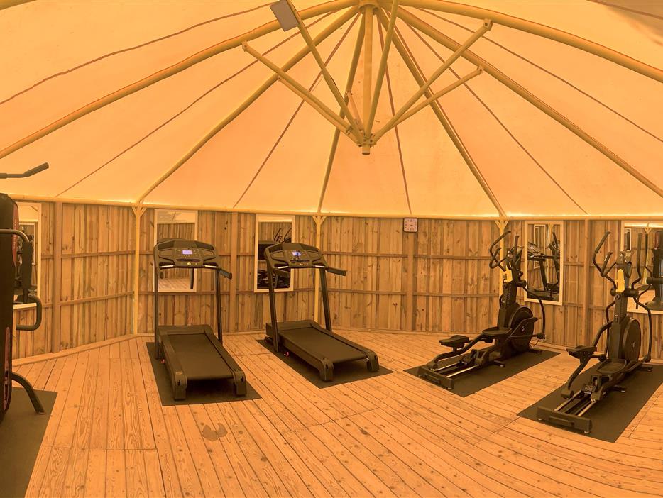 Der Fitnessraum auf dem 4-Sterne-Campingplatz Les Sirènes in Saint-Jean-de-Monts - CAMPING**** Les Sirènes