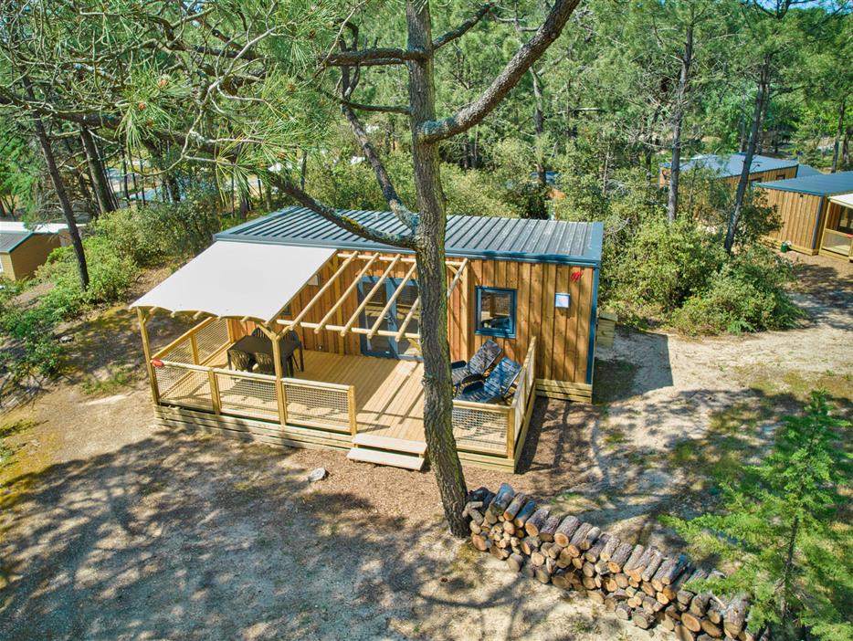 Cottage 4 Personen 2 Schlafzimmer 2 Badezimmer 4 Blumen - CAMPING**** Les Sirènes