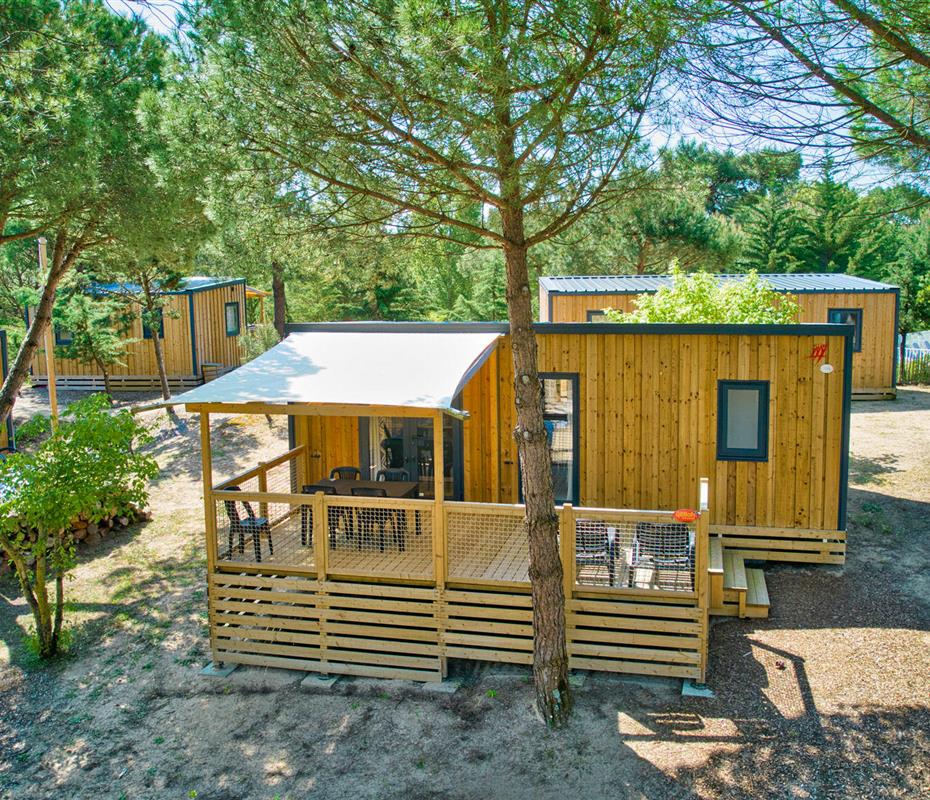 Unterkunft auf dem Campingplatz Les Sirènes **** - CAMPING**** Les Sirènes