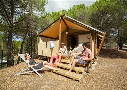 Unterkunft auf dem Campingplatz Les Sirènes ** - CAMPING**** Les Sirènes
