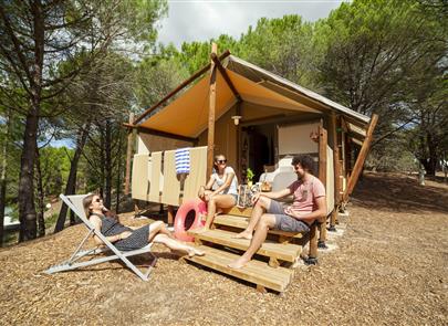 Unterkunft auf dem Campingplatz Les Sirènes ** - CAMPING**** Les Sirènes